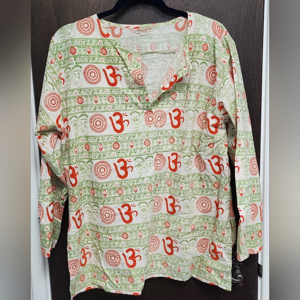 One Size Long Cotton Shirt